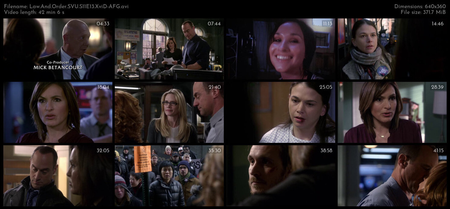 Law And Order SVU S11E13 XviD AFG TGx