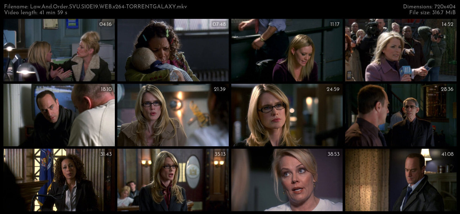 Law And Order SVU S10E19 WEB x264 TORRENTGALAXY