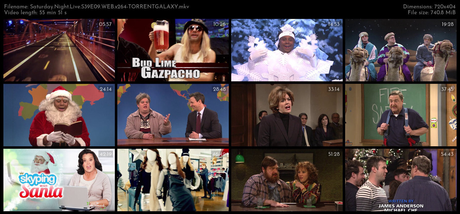 Saturday Night Live S39E09 WEB x264 TORRENTGALAXY