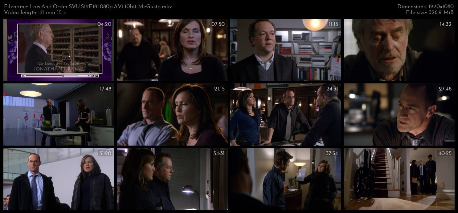 Law And Order SVU S12E18 1080p AV1 10bit MeGusta TGx