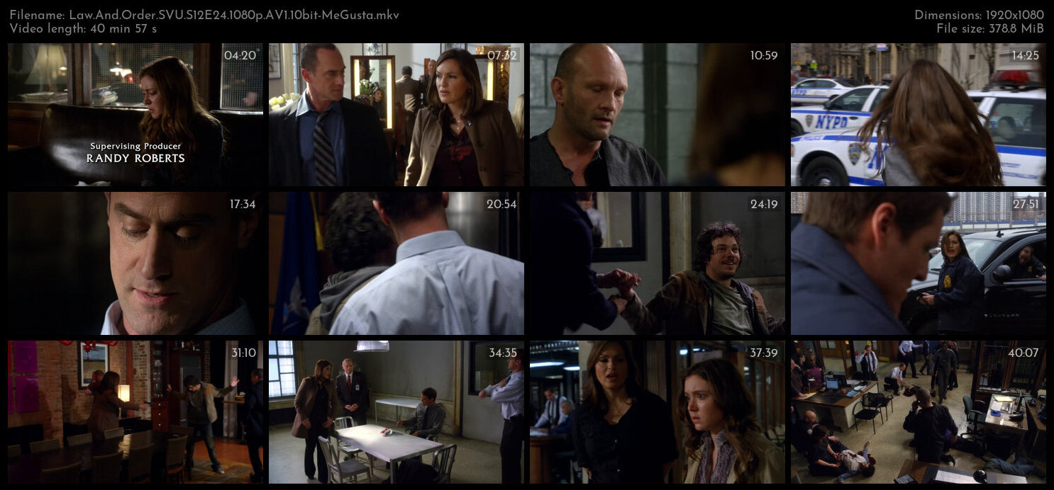 Law And Order SVU S12E24 1080p AV1 10bit MeGusta TGx