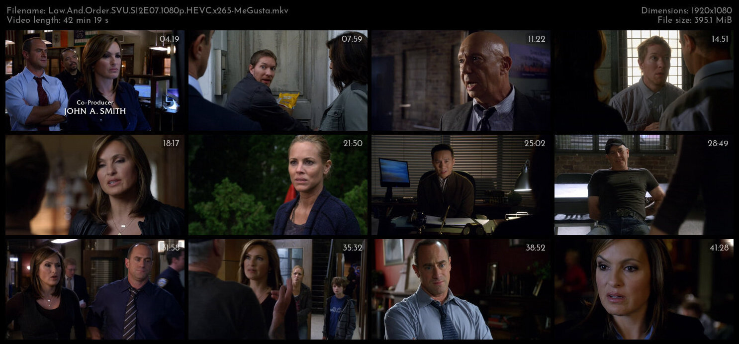 Law And Order SVU S12E07 1080p HEVC x265 MeGusta TGx