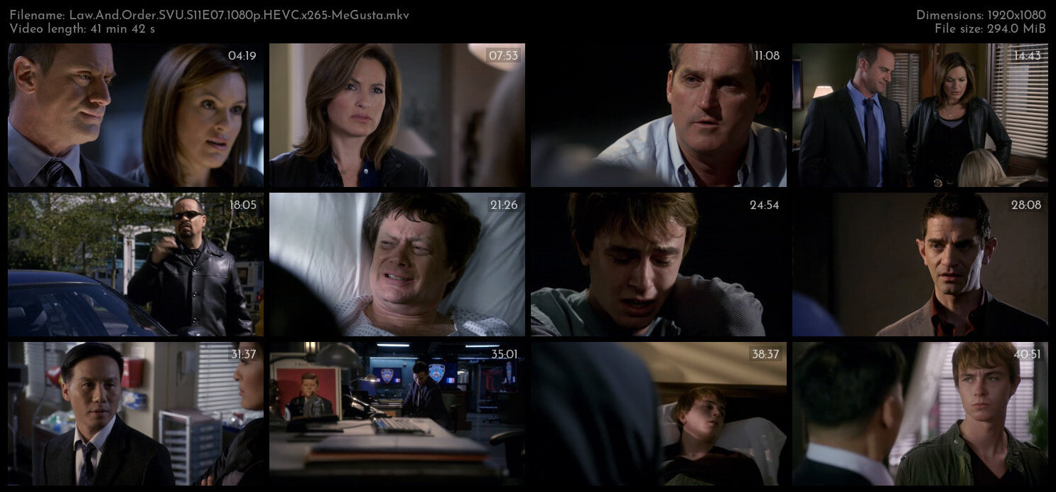 Law And Order SVU S11E07 1080p HEVC x265 MeGusta TGx