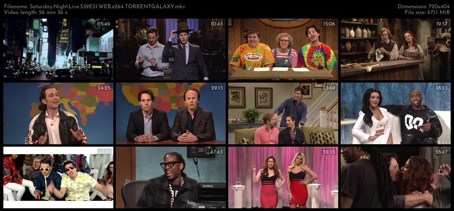 Saturday Night Live S39E21 WEB x264 TORRENTGALAXY