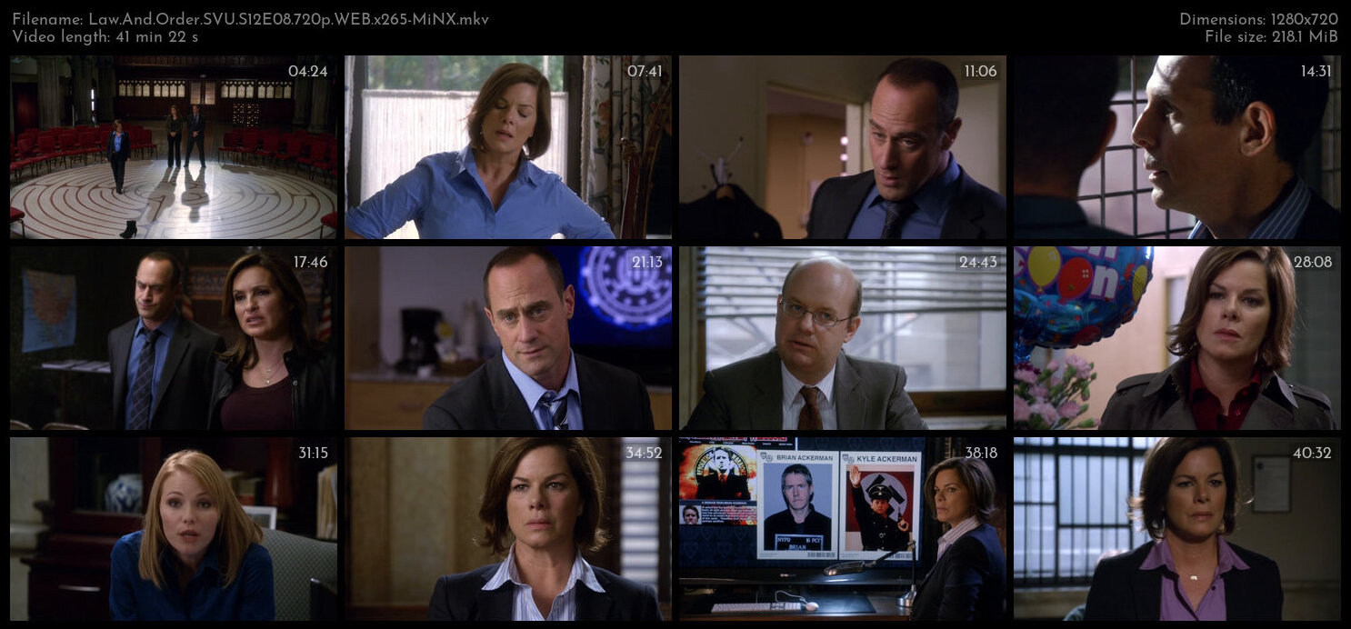 Law And Order SVU S12E08 720p WEB x265 MiNX TGx