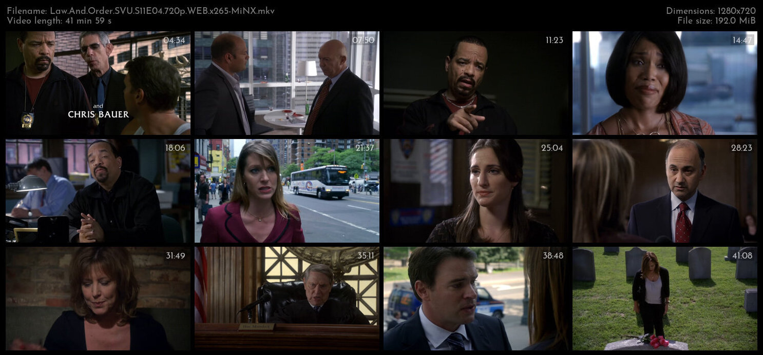 Law And Order SVU S11E04 720p WEB x265 MiNX TGx