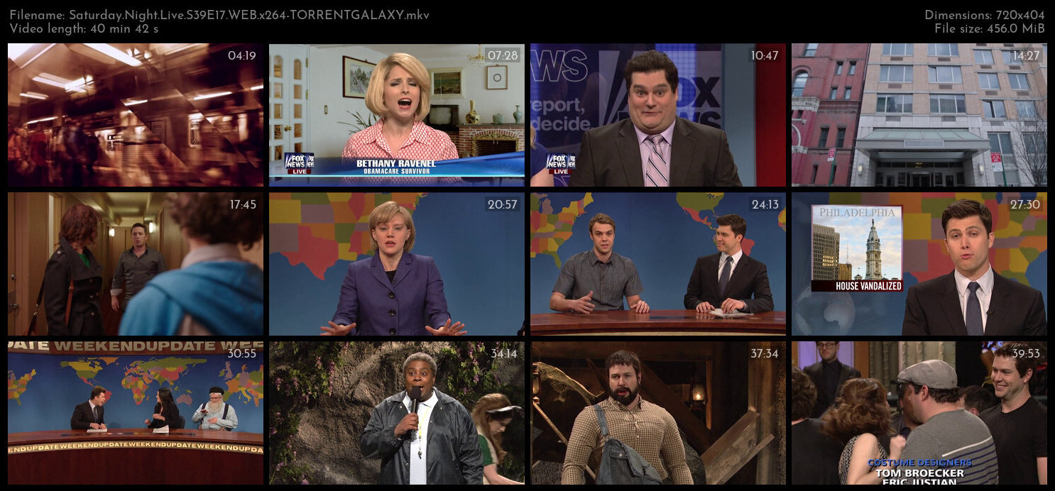 Saturday Night Live S39E17 WEB x264 TORRENTGALAXY