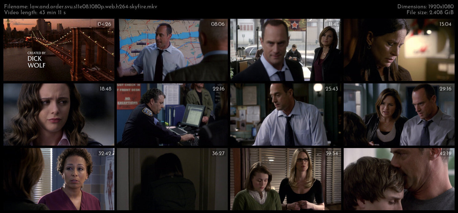 Law And Order SVU S11E08 1080p WEB H264 SKYFiRE TGx