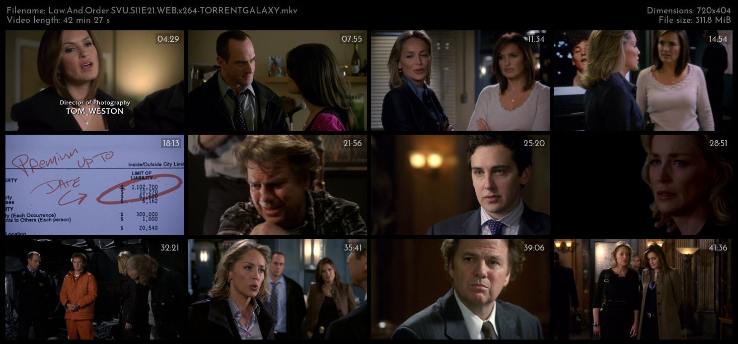 Law And Order SVU S11E21 WEB x264 TORRENTGALAXY