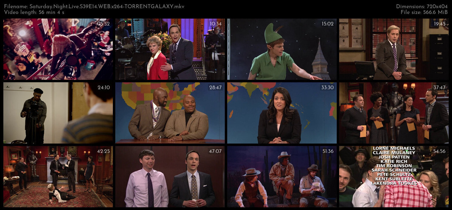 Saturday Night Live S39E14 WEB x264 TORRENTGALAXY