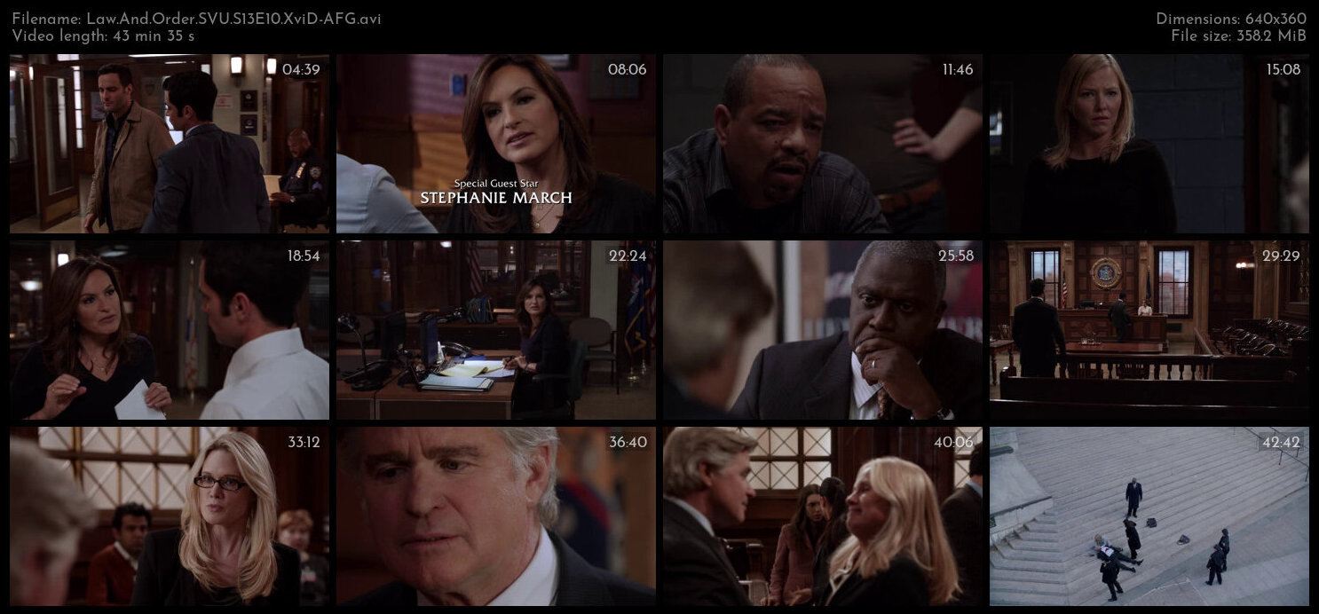 Law And Order SVU S13E10 XviD AFG TGx