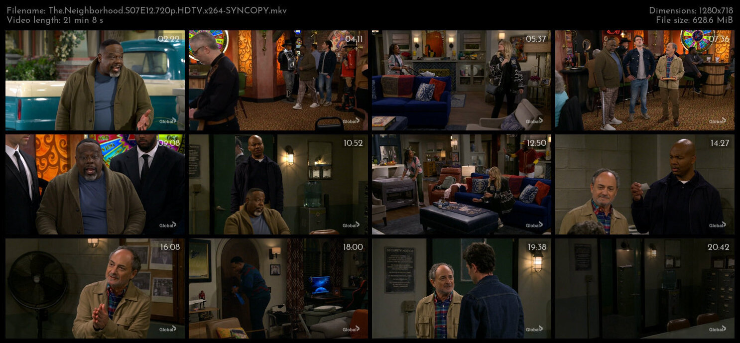 The Neighborhood S07E12 720p HDTV x264 SYNCOPY TGx