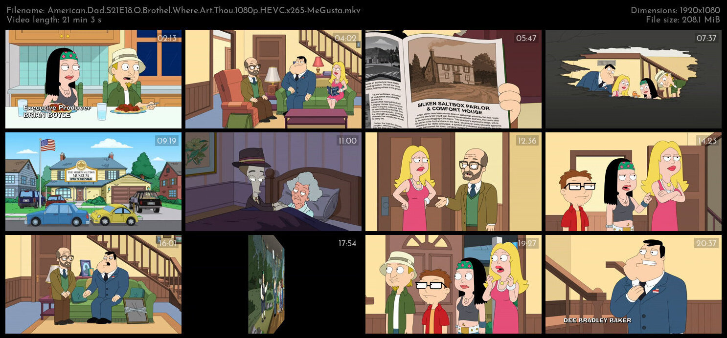 American Dad S21E18 O Brothel Where Art Thou 1080p HEVC x265 MeGusta TGx