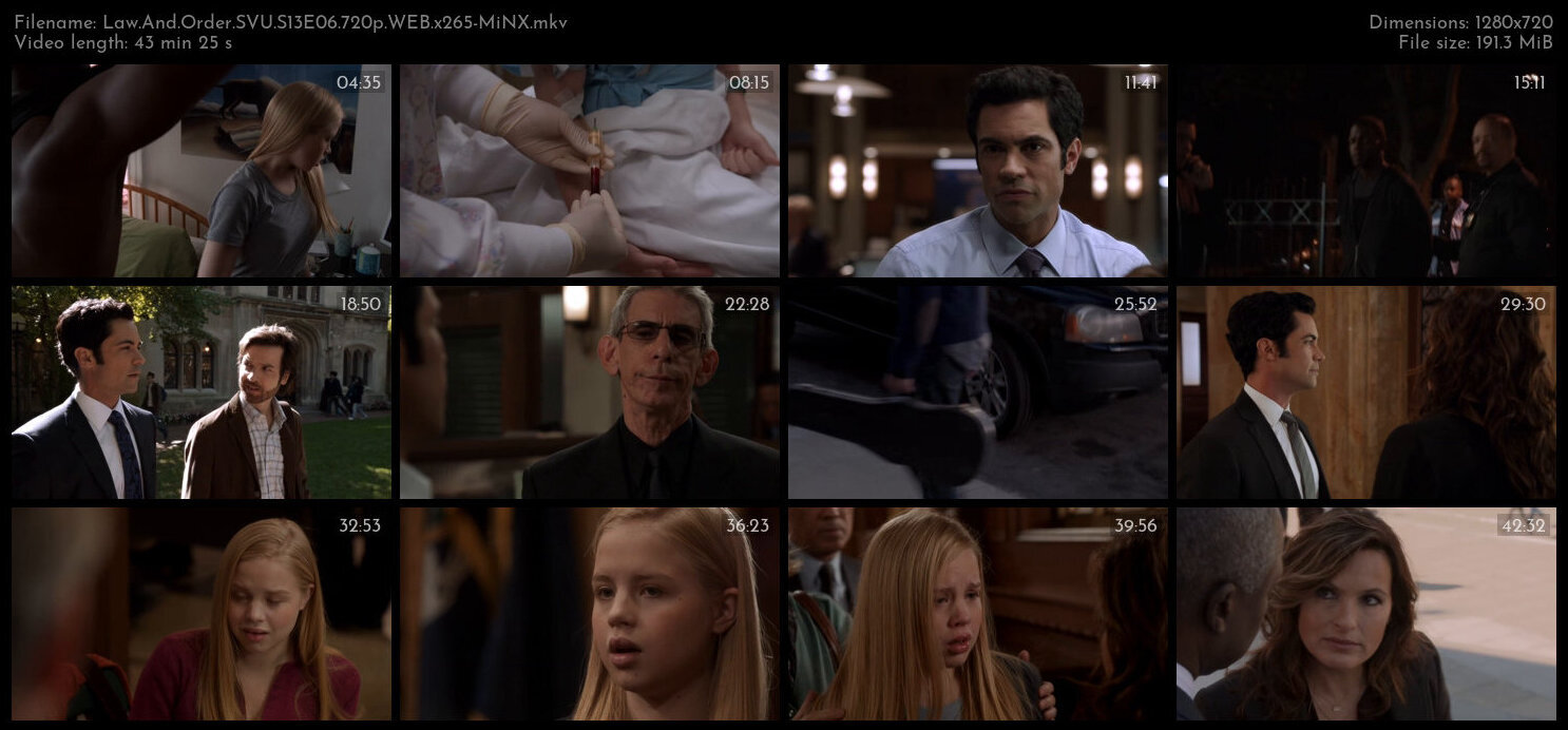 Law And Order SVU S13E06 720p WEB x265 MiNX TGx