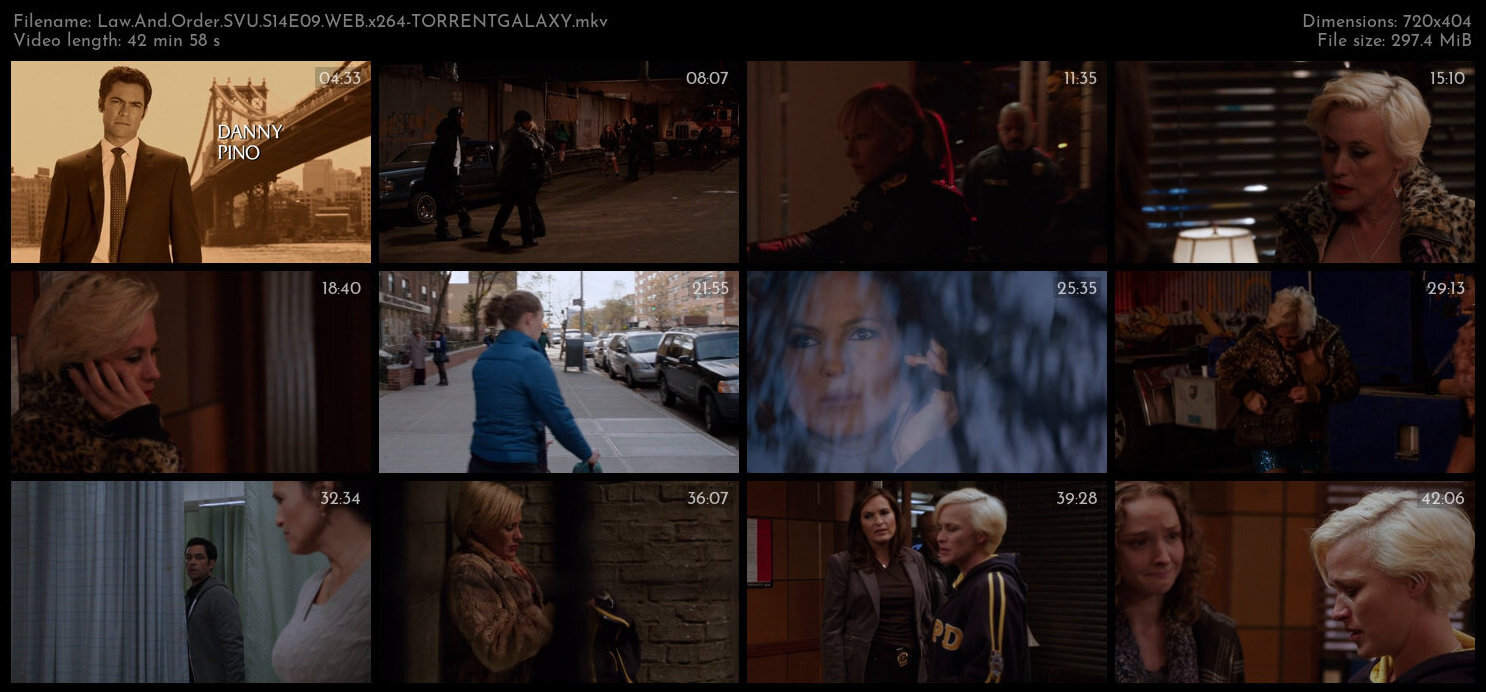 Law And Order SVU S14E09 WEB x264 TORRENTGALAXY