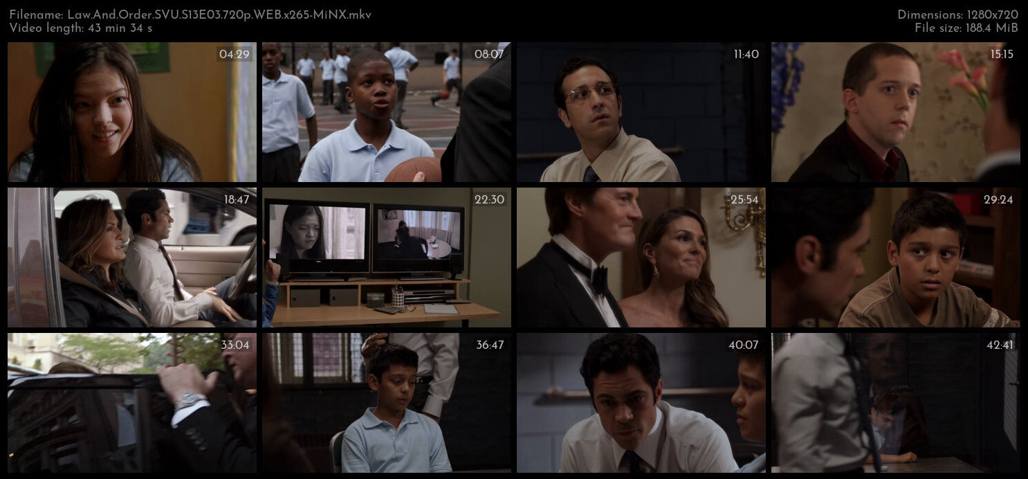 Law And Order SVU S13E03 720p WEB x265 MiNX TGx