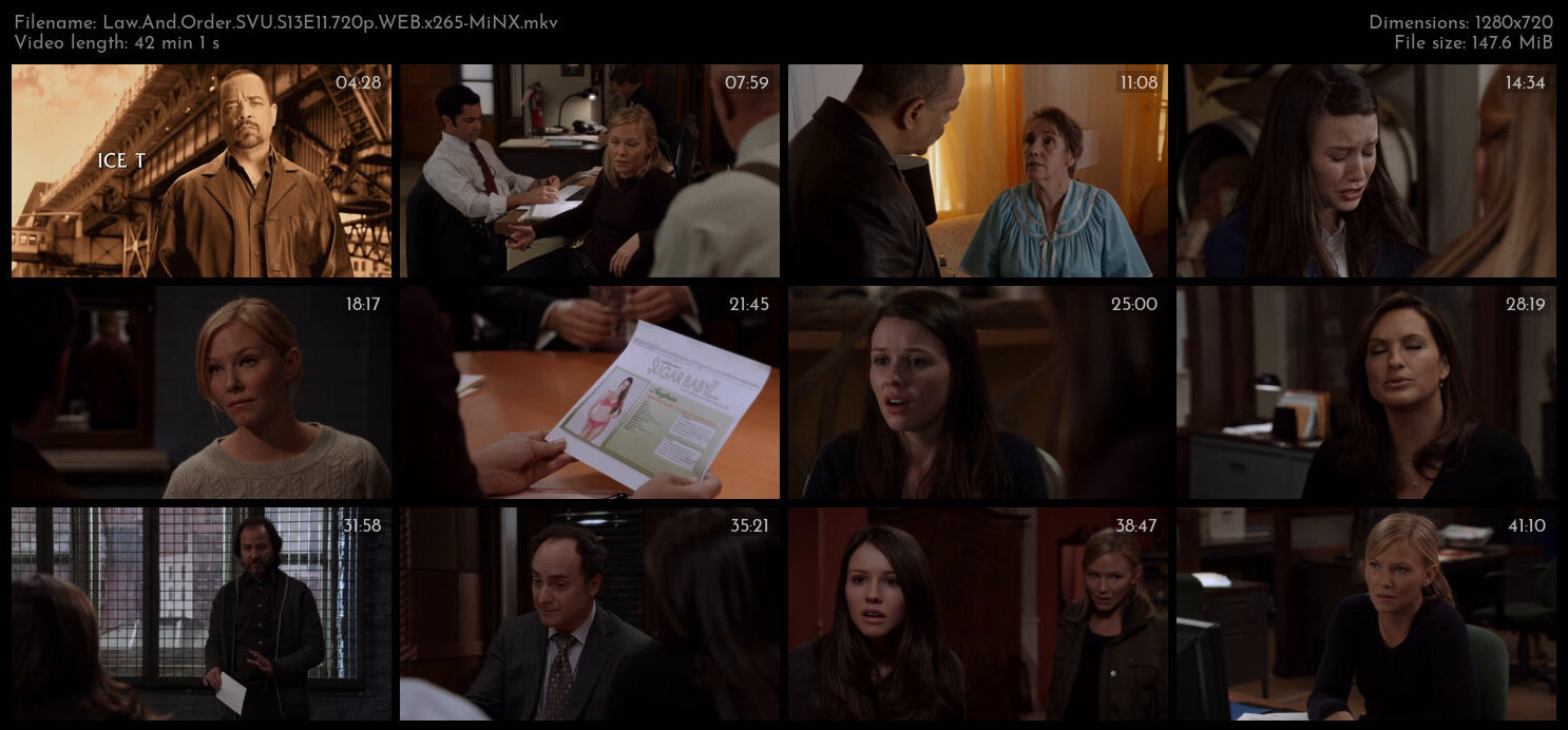 Law And Order SVU S13E11 720p WEB x265 MiNX TGx