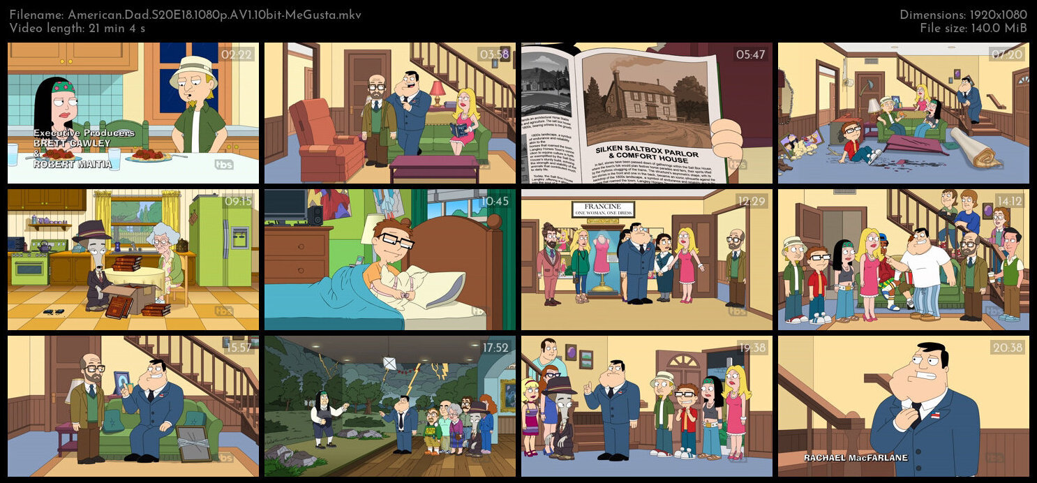 American Dad S20E18 1080p AV1 10bit MeGusta TGx