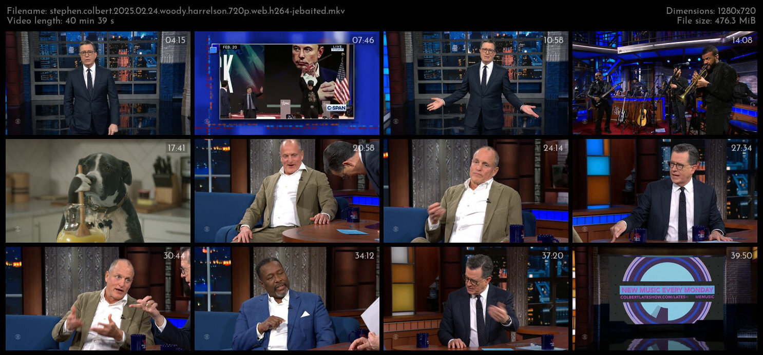 Stephen Colbert 2025 02 24 Woody Harrelson 720p WEB H264 JEBAITED TGx