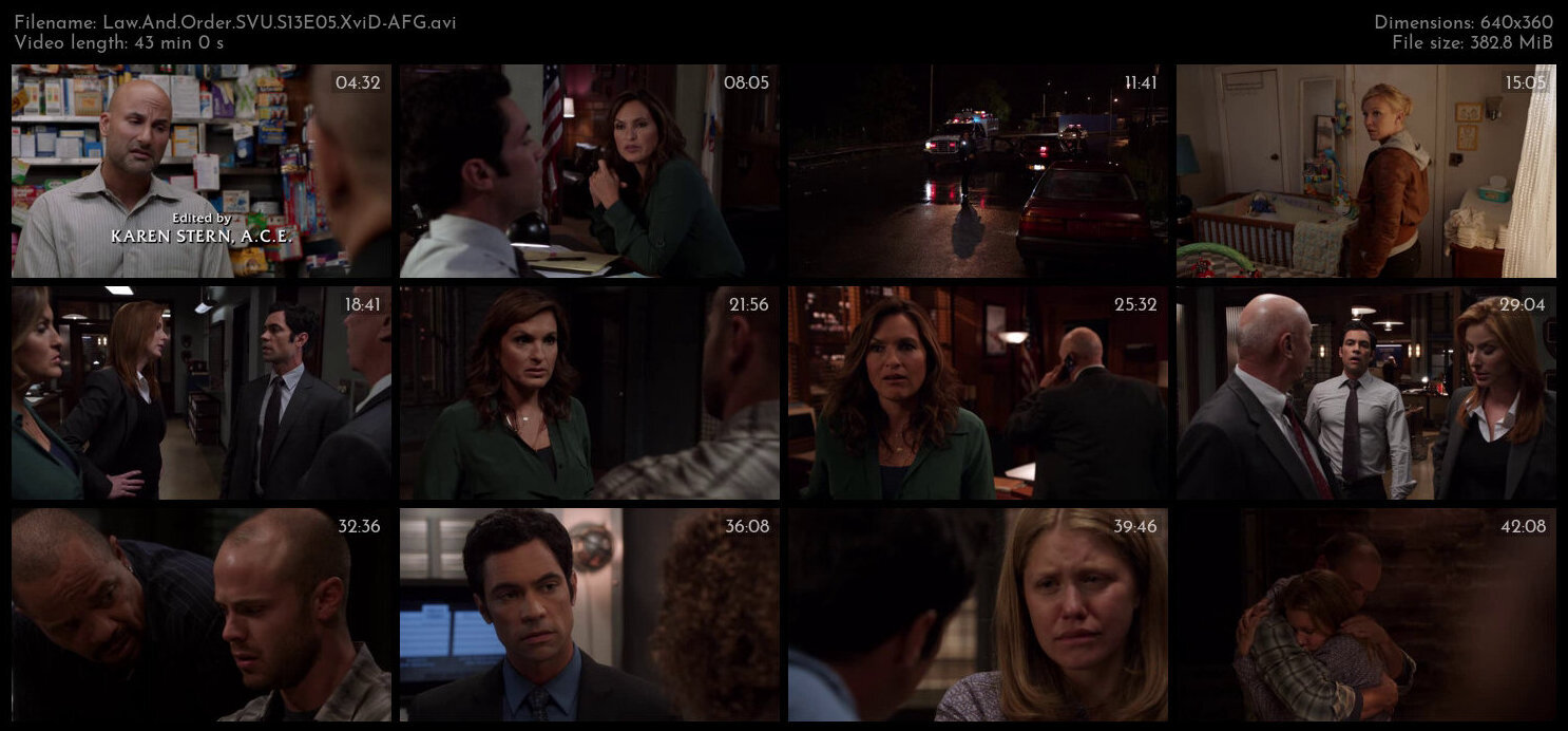 Law And Order SVU S13E05 XviD AFG TGx