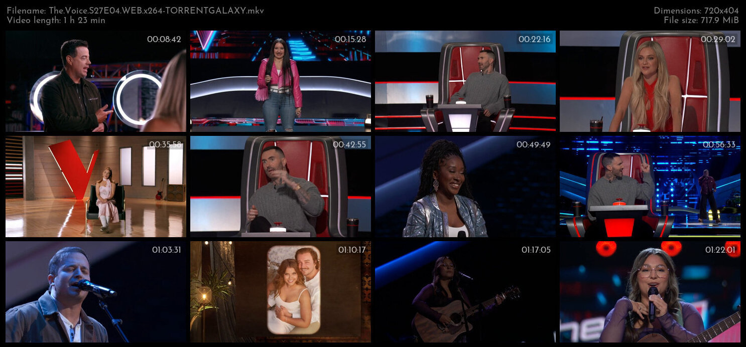 The Voice S27E04 WEB x264 TORRENTGALAXY