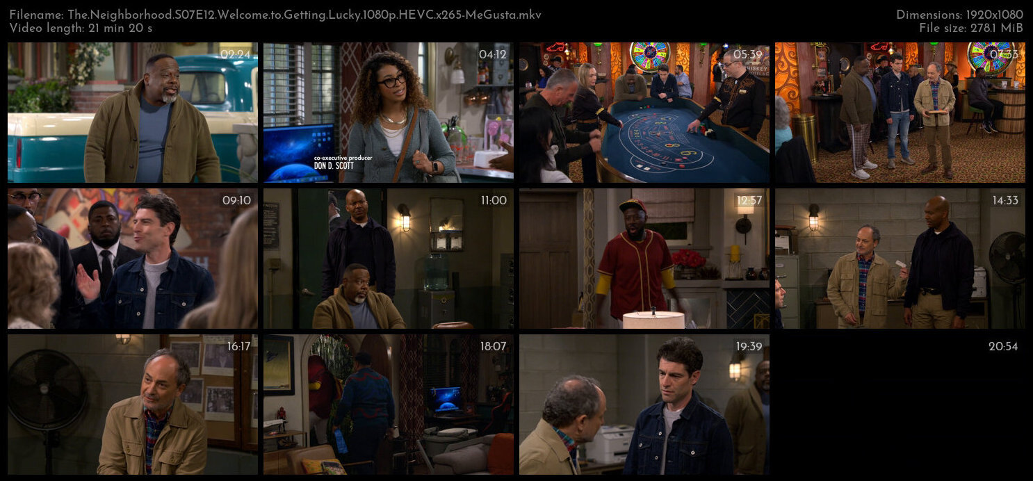 The Neighborhood S07E12 Welcome to Getting Lucky 1080p HEVC x265 MeGusta TGx