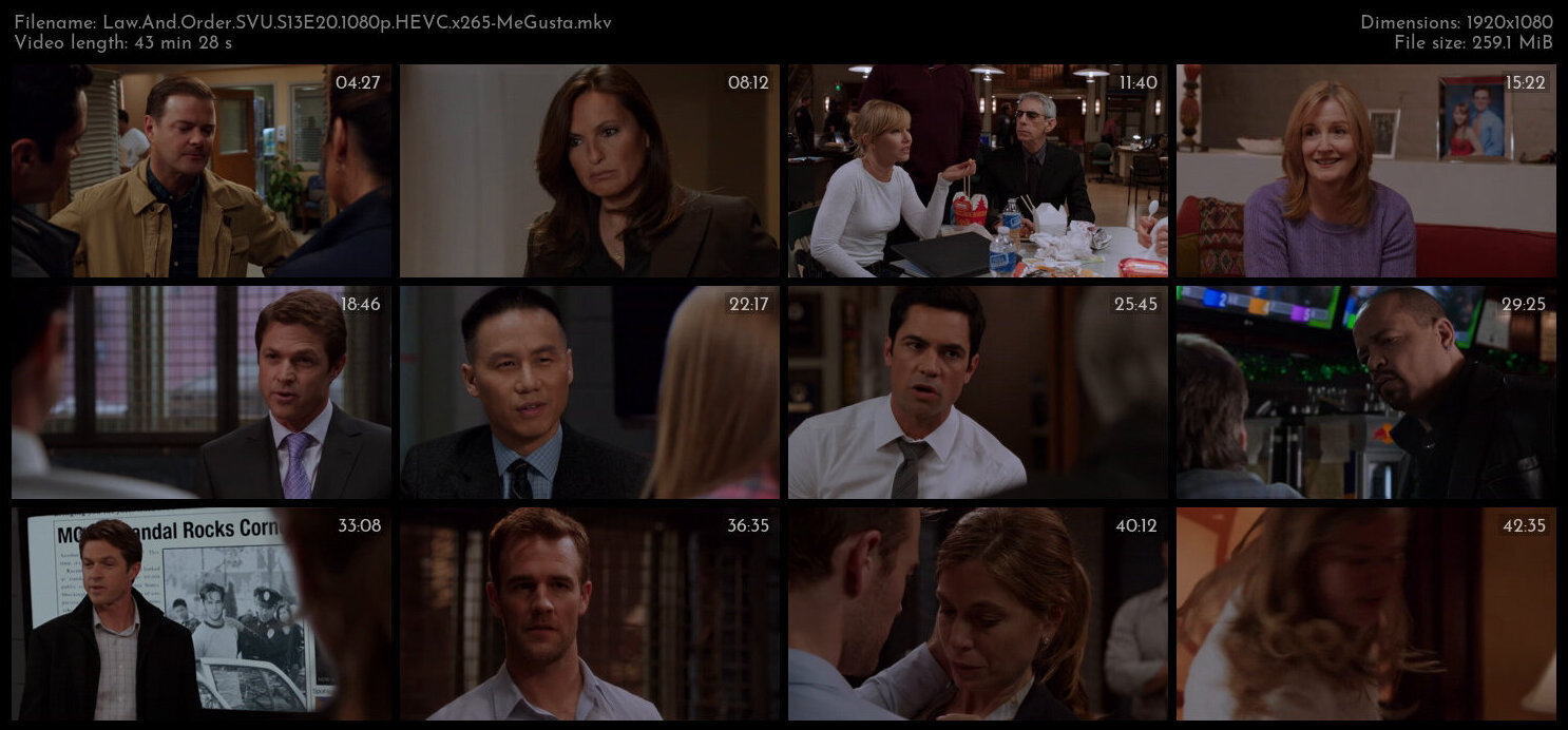 Law And Order SVU S13E20 1080p HEVC x265 MeGusta TGx