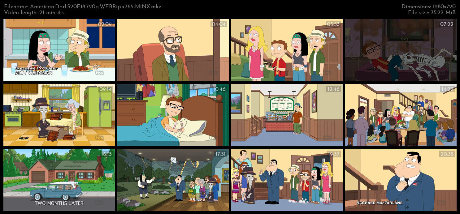 American Dad S20E18 720p WEBRip x265 MiNX TGx