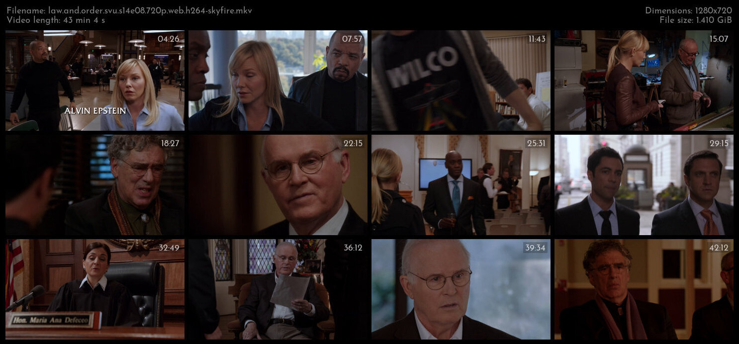 Law And Order SVU S14E08 720p WEB H264 SKYFiRE TGx