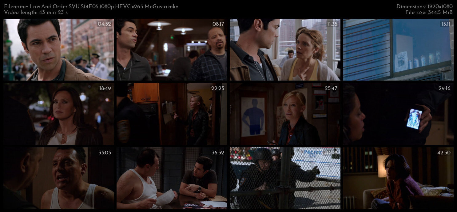 Law And Order SVU S14E05 1080p HEVC x265 MeGusta TGx