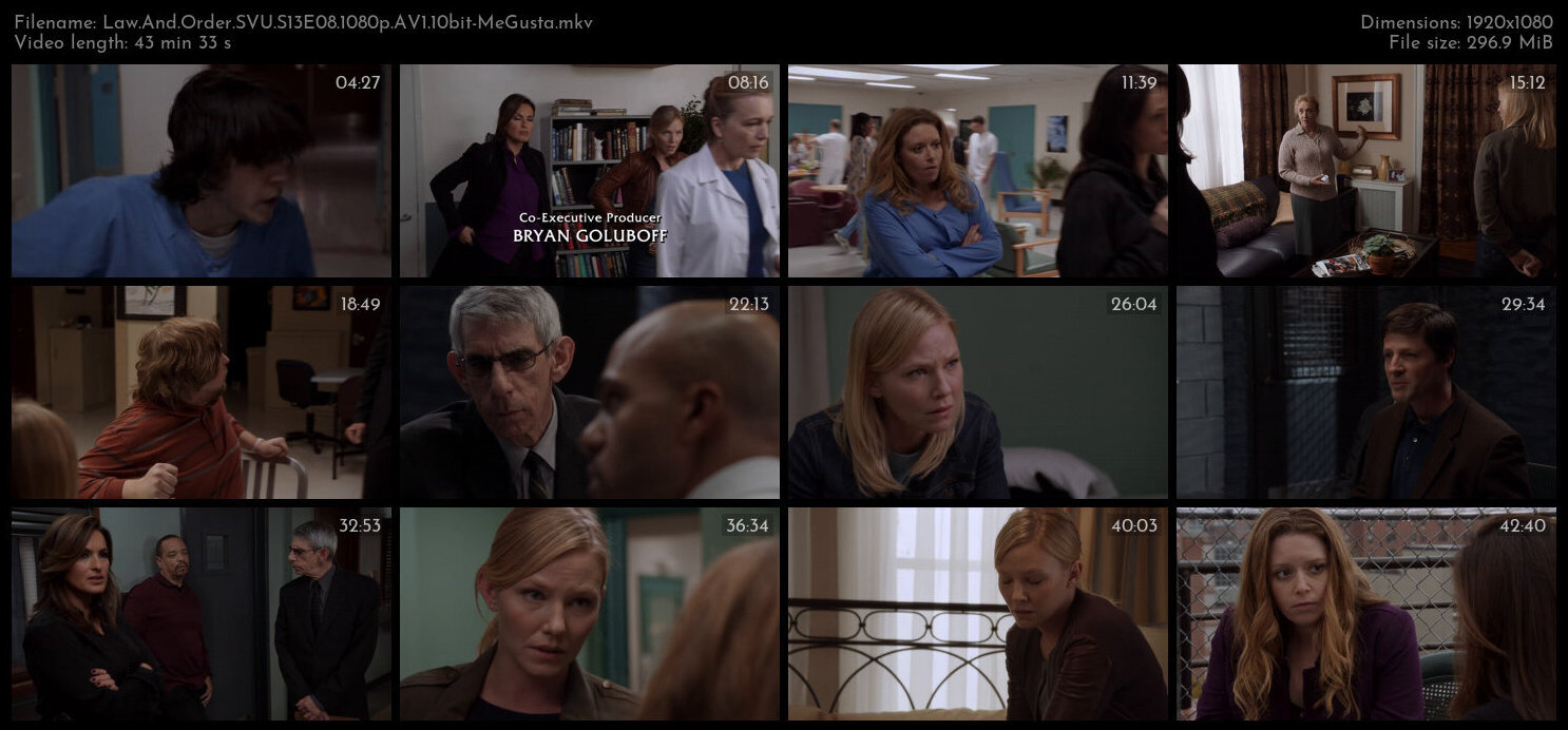 Law And Order SVU S13E08 1080p AV1 10bit MeGusta TGx