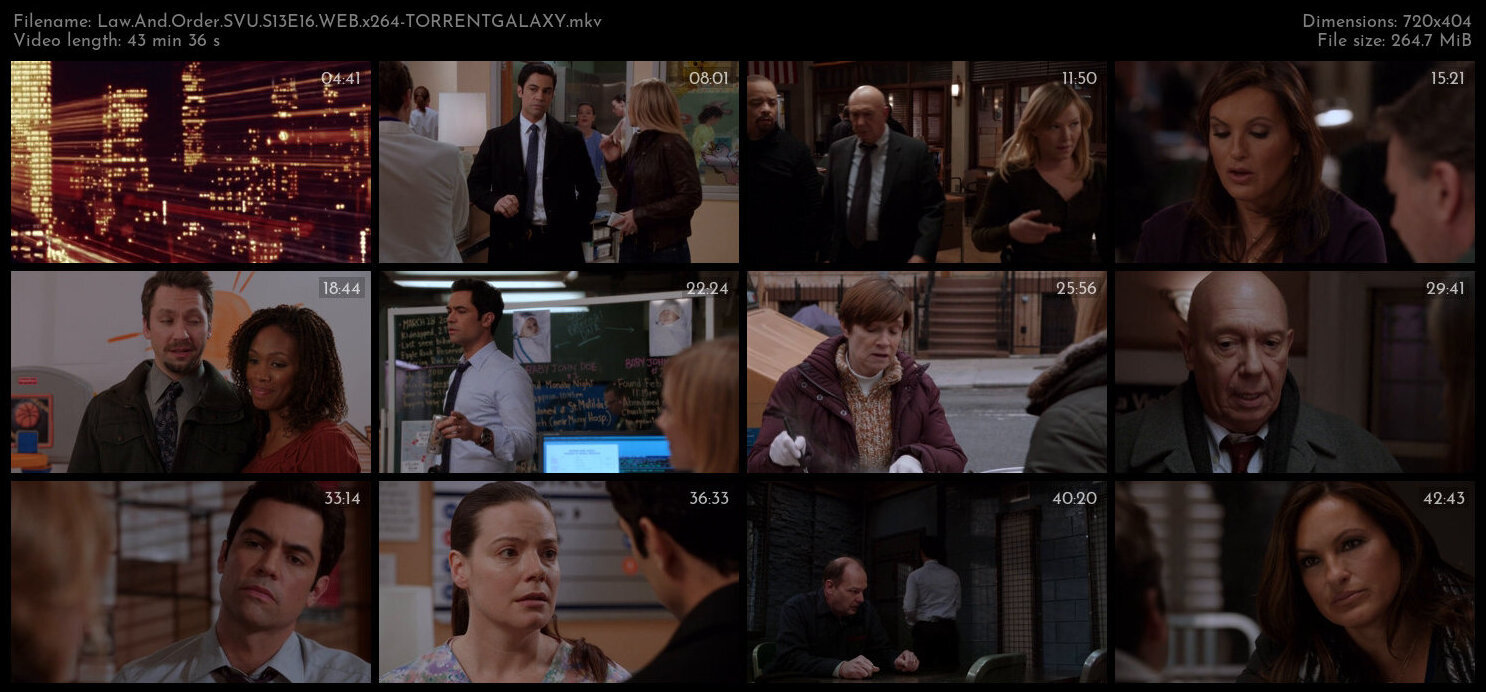 Law And Order SVU S13E16 WEB x264 TORRENTGALAXY