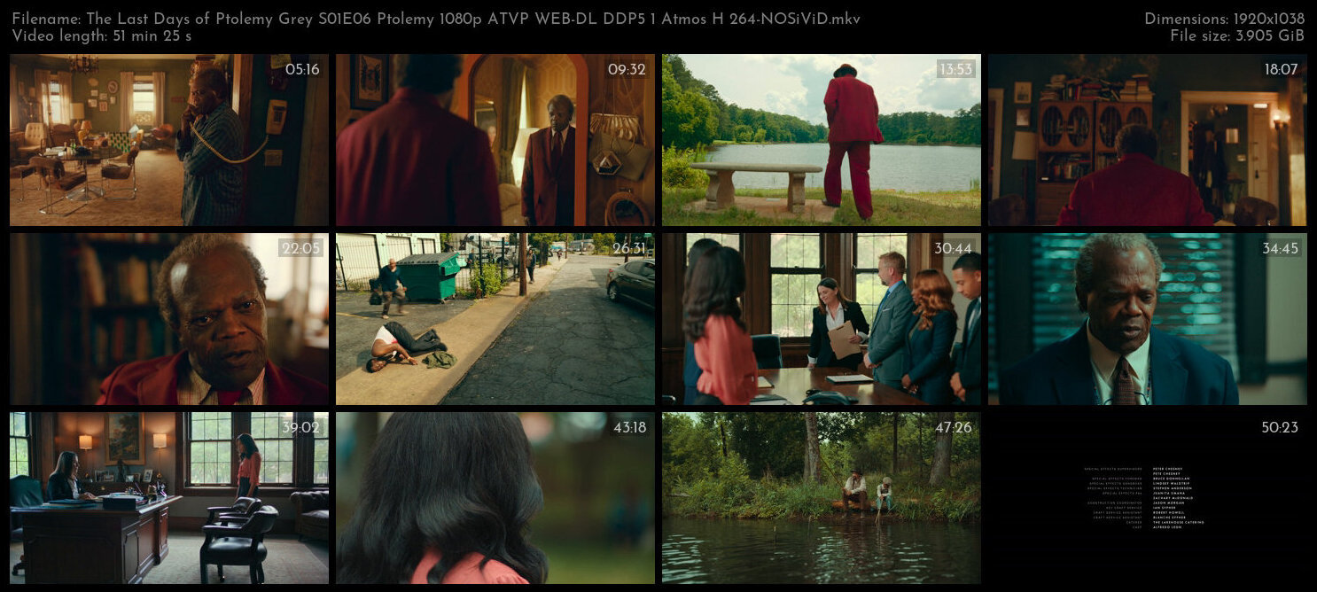 The Last Days of Ptolemy Grey S01E06 Ptolemy 1080p ATVP WEB DL DDP5 1 Atmos H 264 NOSiViD TGx