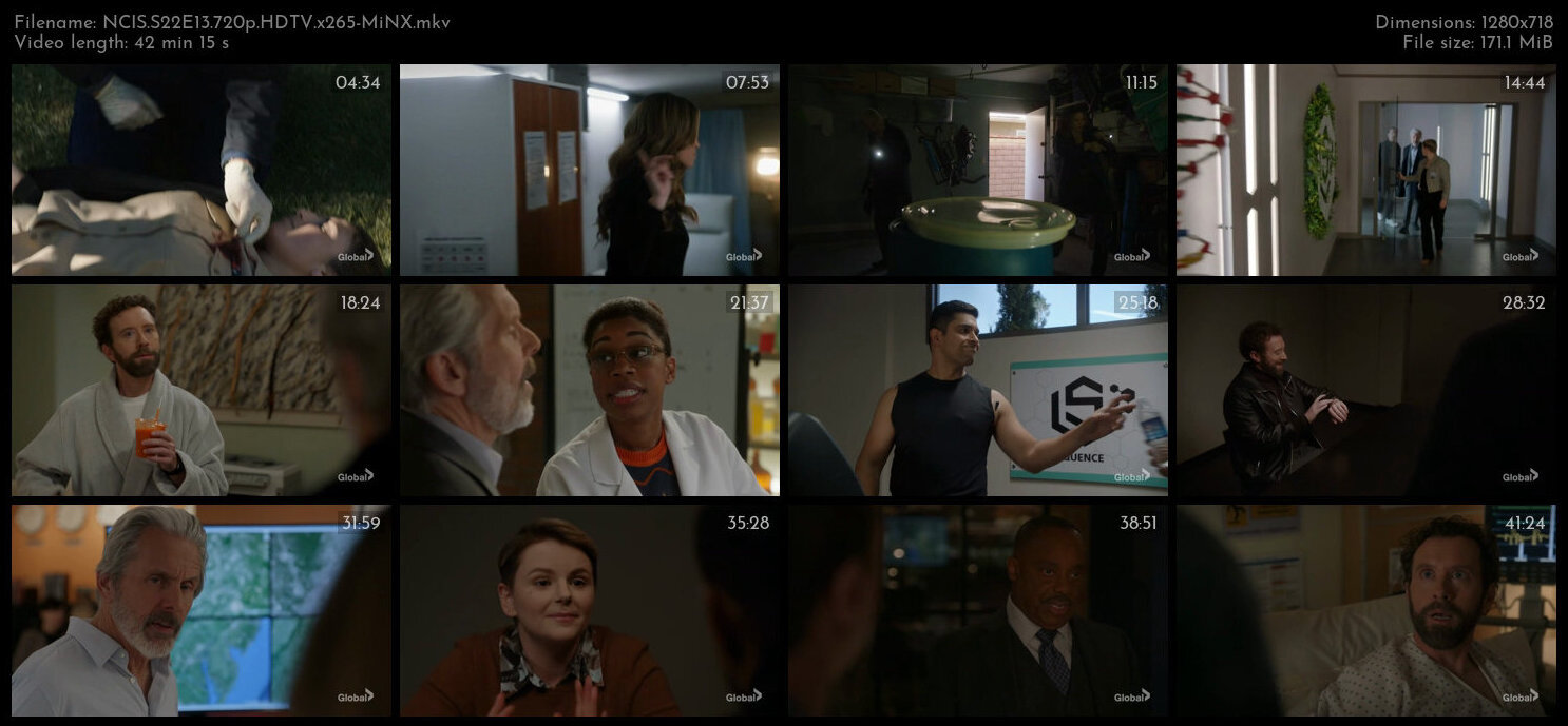 NCIS S22E13 720p HDTV x265 MiNX TGx