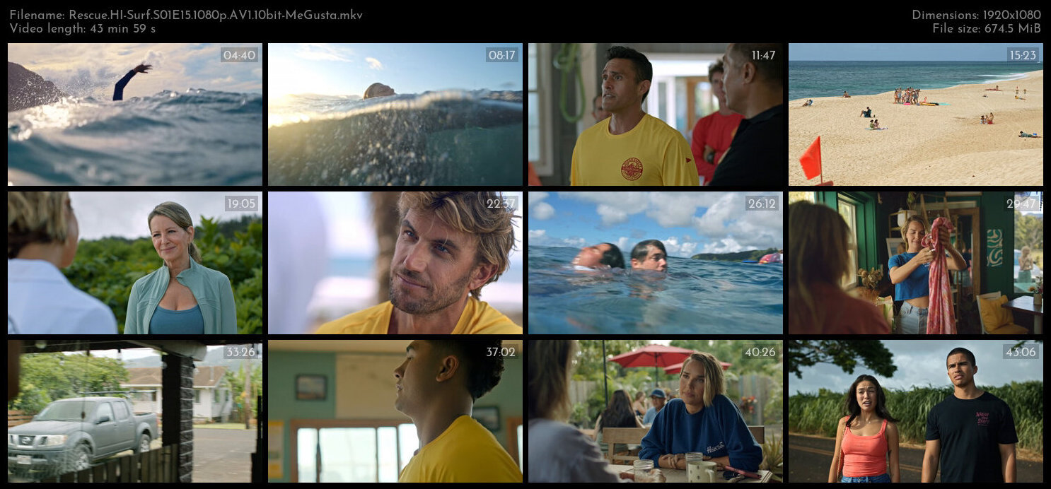 Rescue HI Surf S01E15 1080p AV1 10bit MeGusta TGx