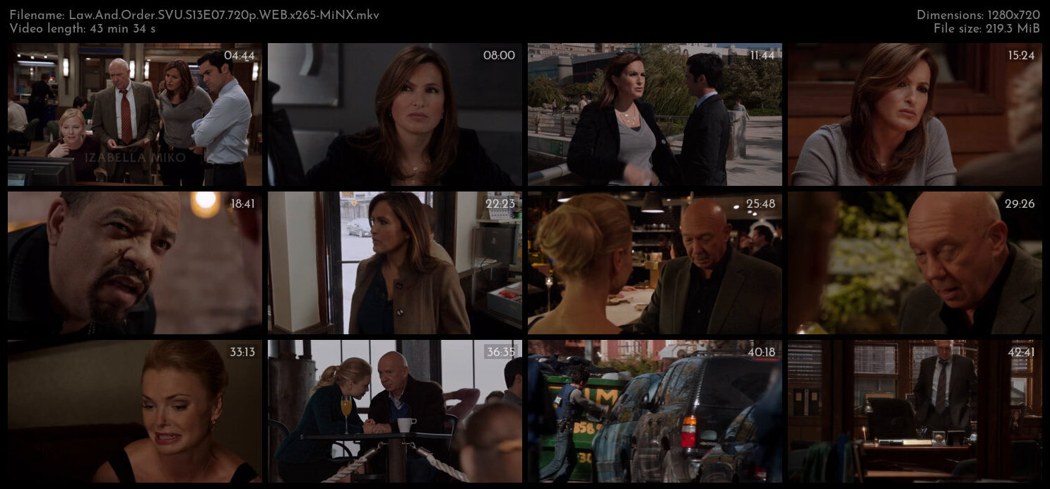 Law And Order SVU S13E07 720p WEB x265 MiNX TGx