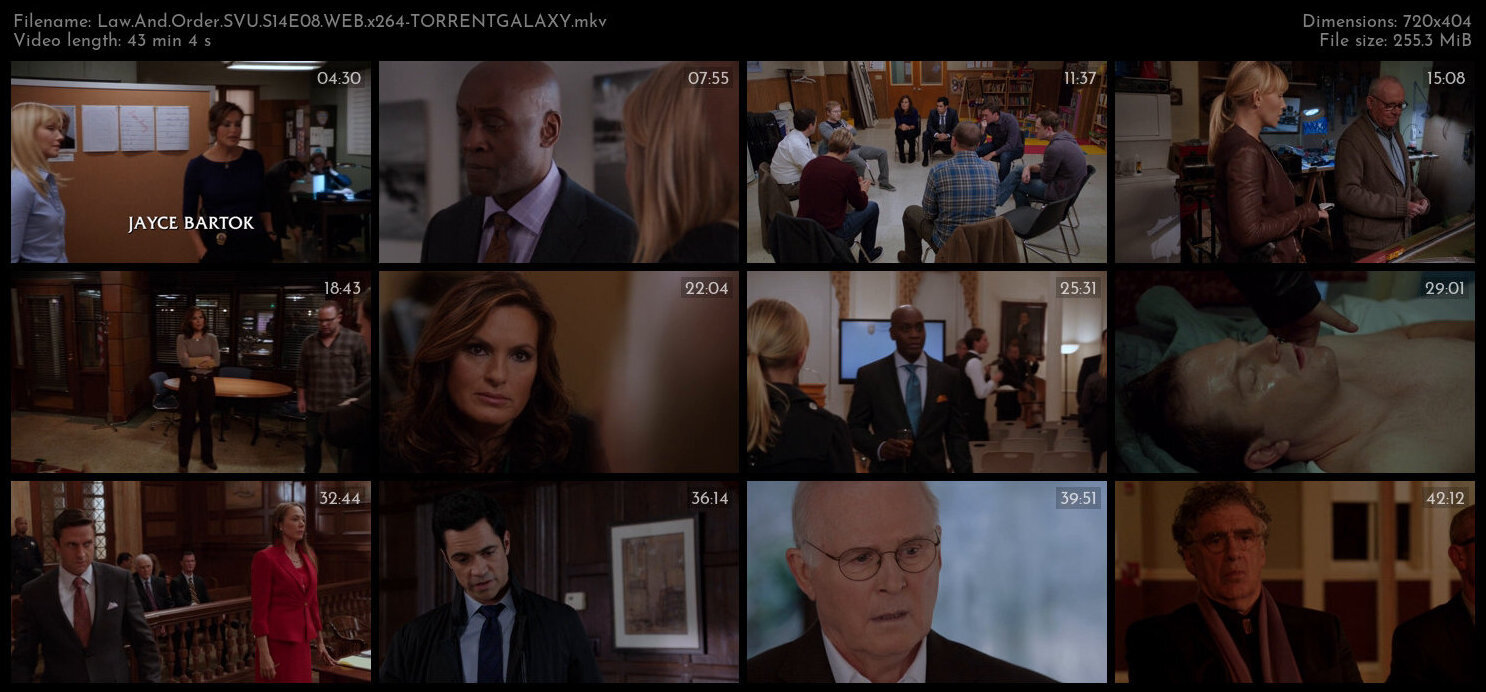 Law And Order SVU S14E08 WEB x264 TORRENTGALAXY