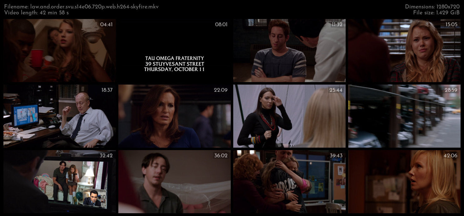 Law And Order SVU S14E06 720p WEB H264 SKYFiRE TGx