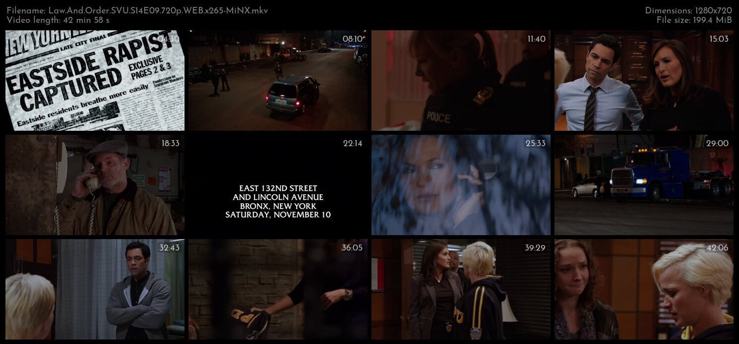 Law And Order SVU S14E09 720p WEB x265 MiNX TGx