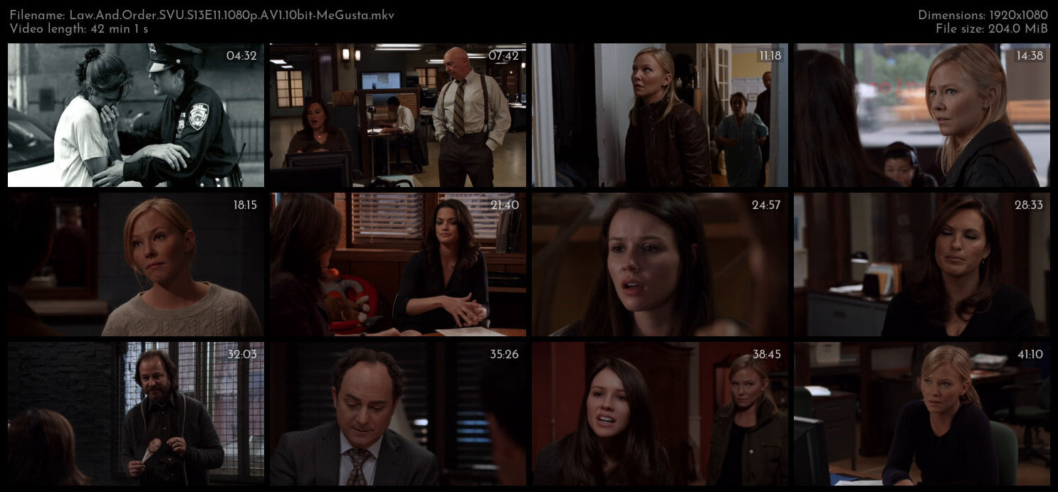 Law And Order SVU S13E11 1080p AV1 10bit MeGusta TGx