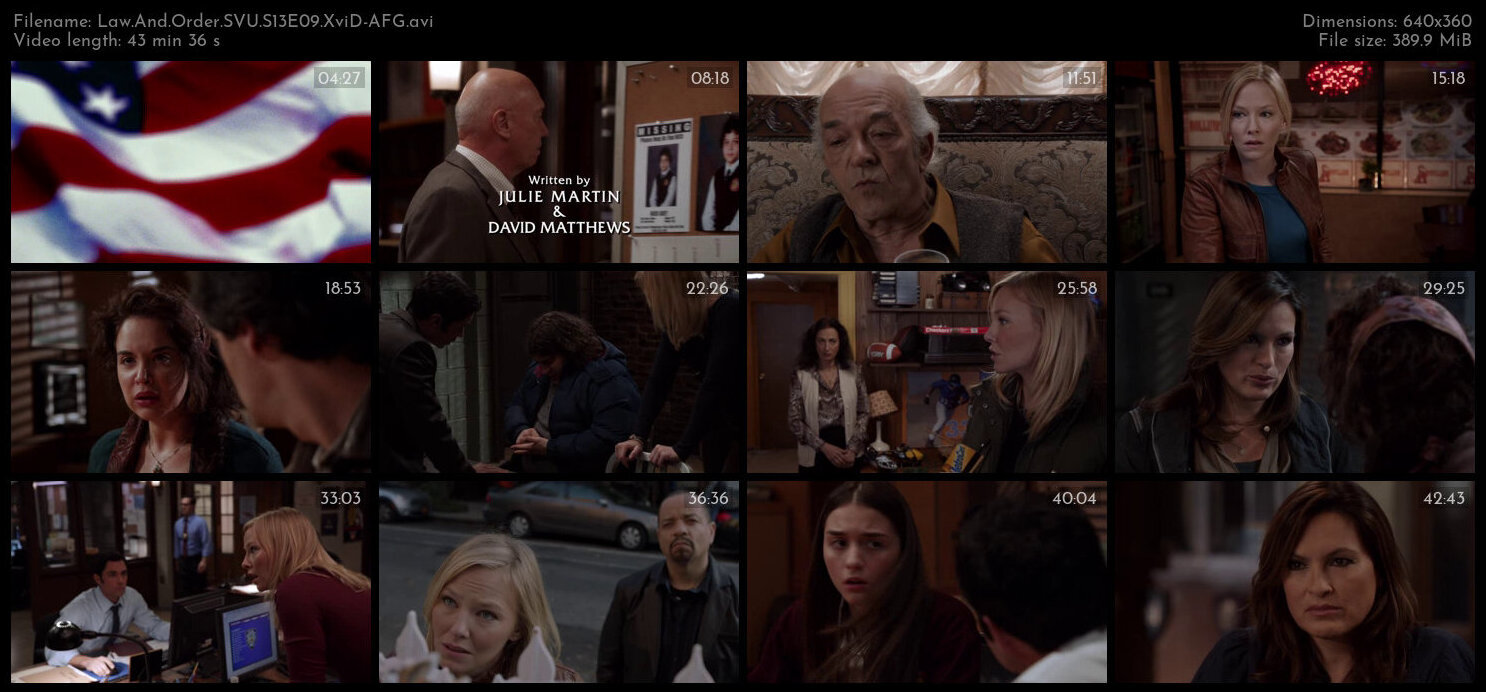 Law And Order SVU S13E09 XviD AFG TGx