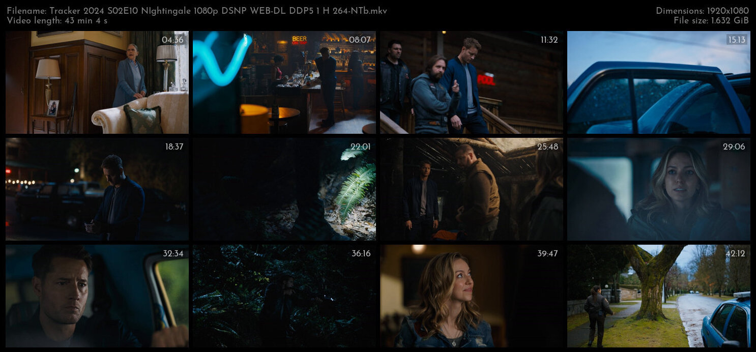 Tracker 2024 S02E10 NIghtingale 1080p DSNP WEB DL DDP5 1 H 264 NTb TGx