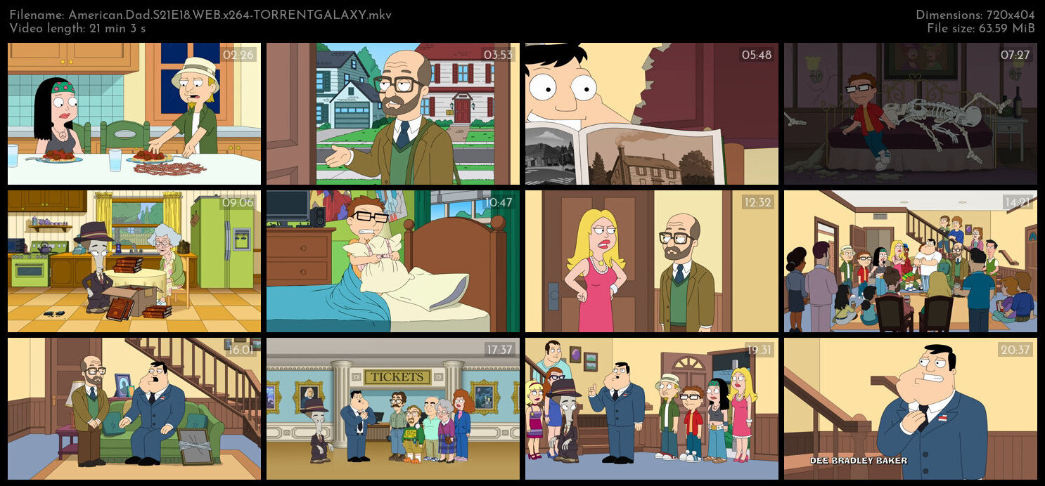 American Dad S21E18 WEB x264 TORRENTGALAXY