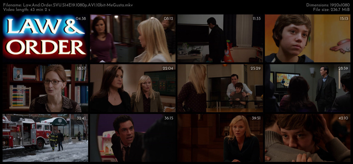 Law And Order SVU S14E19 1080p AV1 10bit MeGusta TGx