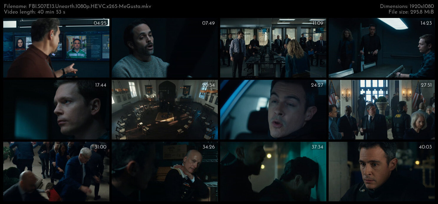 FBI S07E13 Unearth 1080p HEVC x265 MeGusta TGx