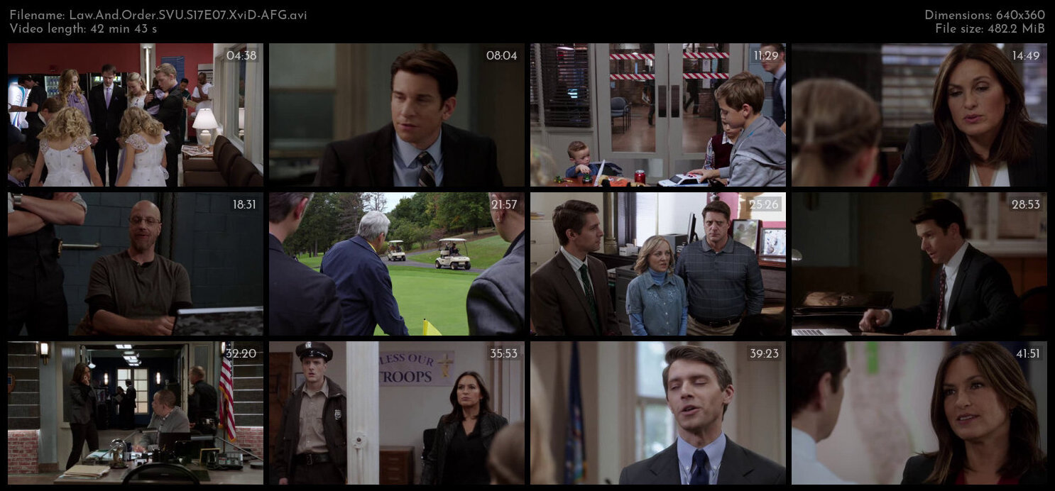 Law And Order SVU S17E07 XviD AFG TGx