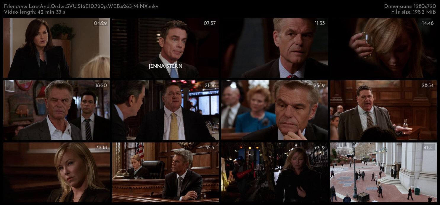 Law And Order SVU S16E10 720p WEB x265 MiNX TGx