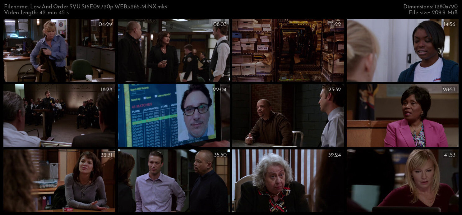 Law And Order SVU S16E09 720p WEB x265 MiNX TGx