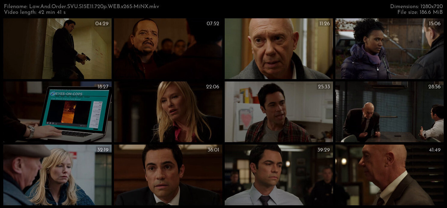 Law And Order SVU S15E11 720p WEB x265 MiNX TGx