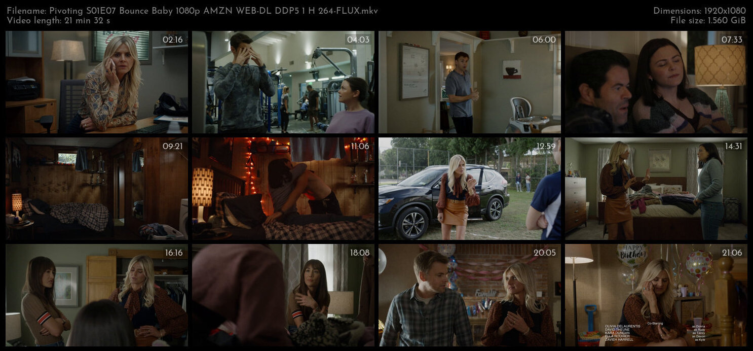 Pivoting S01E07 Bounce Baby 1080p AMZN WEB DL DDP5 1 H 264 FLUX TGx